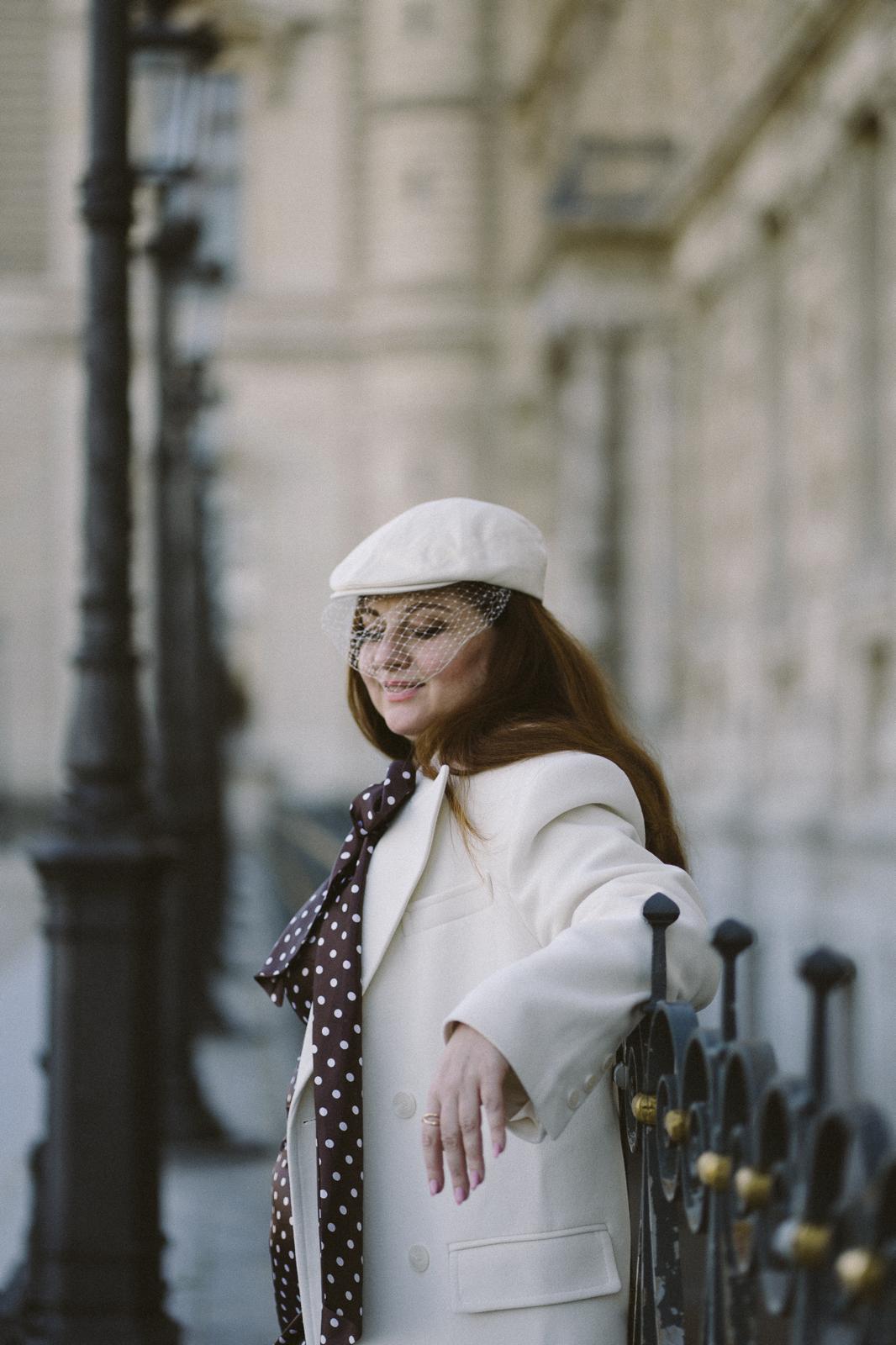 Oksana Katerynych, styliste personnelle, à Paris
